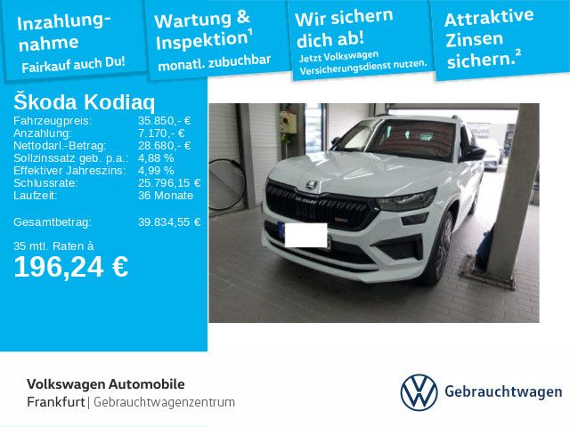 Skoda Kodiaq 80.542 km 35.850 &euro; Frankfurt 60326