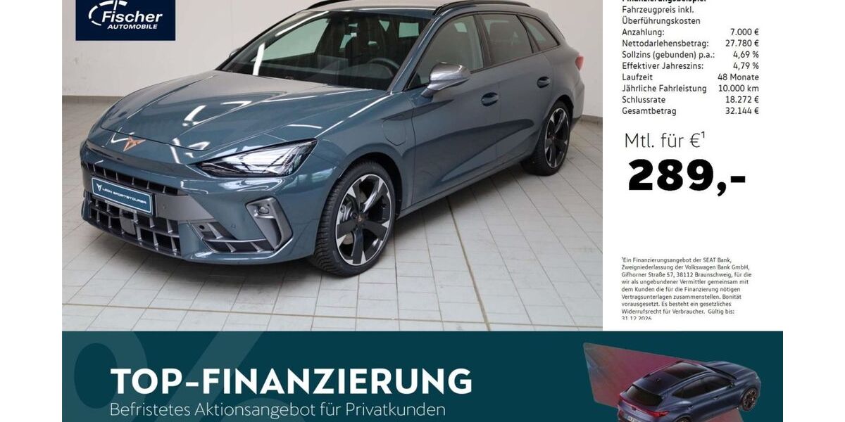 Cupra Leon 10.104 km 33.980 &euro; Amberg 92224