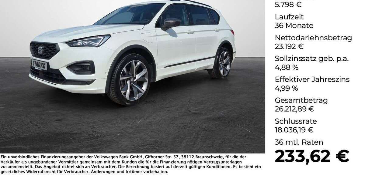 Seat Tarraco 91.120 km 28.990 &euro; Vechta 49377