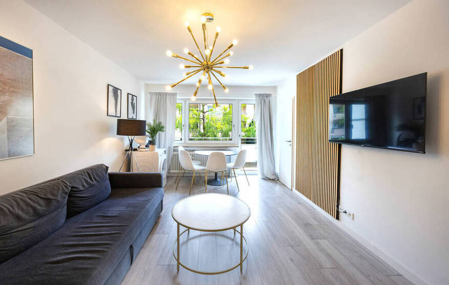 MÖBLIERTE 2-ZI.-WHG. MIT LOGGIA & TG-STELLPLATZ IN MÜNCHEN-LAIM