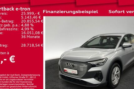 Audi Q4 e-tron 17.360 km 25.999 &euro; Berlin 10587