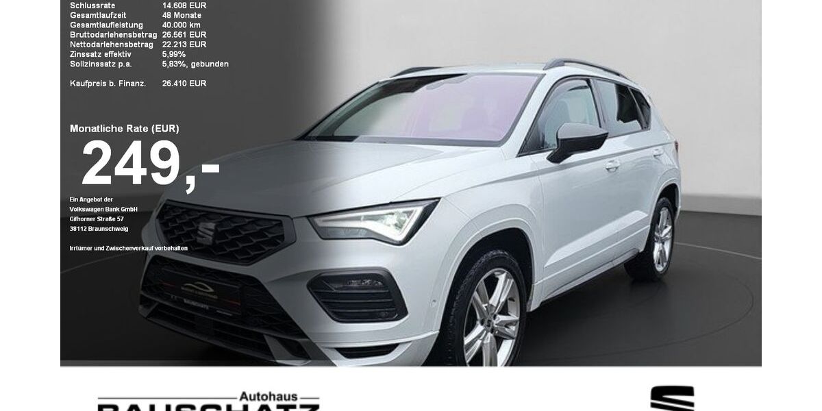 Seat Ateca 62.094 km 26.410 &euro; Sigmaringen 72488