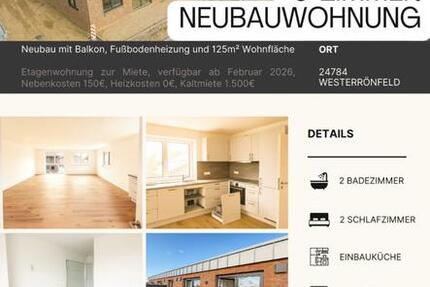 3 Zimmer Neubauwohnung (keine Heizkosten) 3 zimmer