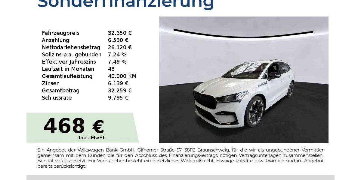 Skoda Enyaq 107.450 km 32.650 &euro; Nürnberg 90441