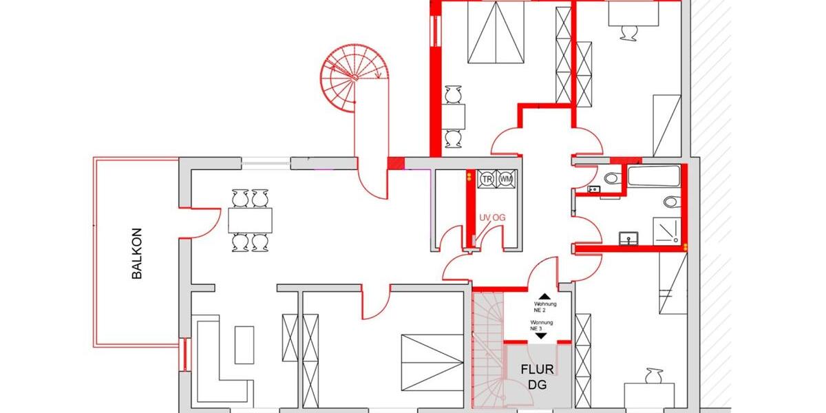 Etagenwohnung Herrnhut - 5 Zimmer, 148 m&sup2;, 1.184&euro; | Angebot:25418641