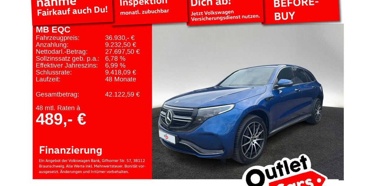 Mercedes-Benz EQC 22.578 km 36.830 &euro; Senden 89250