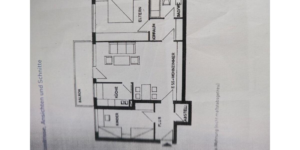 Etagenwohnung Bad Saulgau - 3.5 Zimmer, 78 m&sup2;, 199.000&euro; | Angebot:26029935