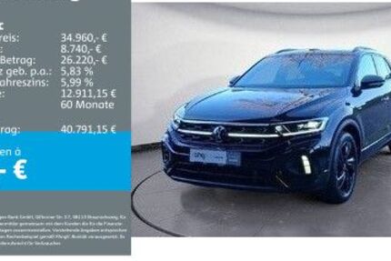 VW T-Roc 17.218 km 34.960 &euro; Kehl 77694
