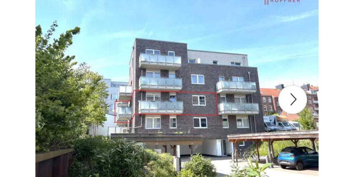 Vermietete Eigentumswohnung zum Kauf 2 zimmer