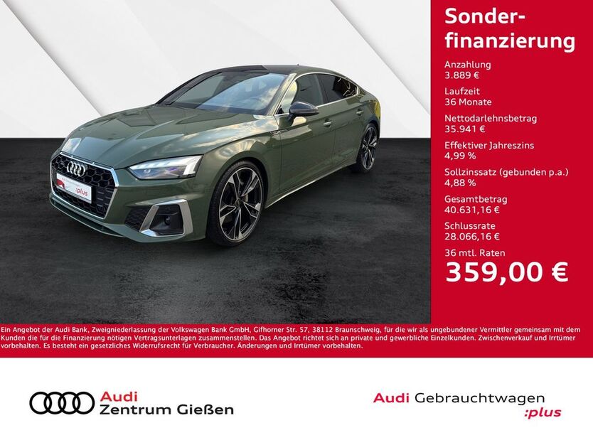 Audi A5 55.296 km 39.830 € Giessen 35394