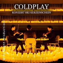 Coldplay Musik bei Kerzenschein 30.11.2026 Freiheitshalle Hof