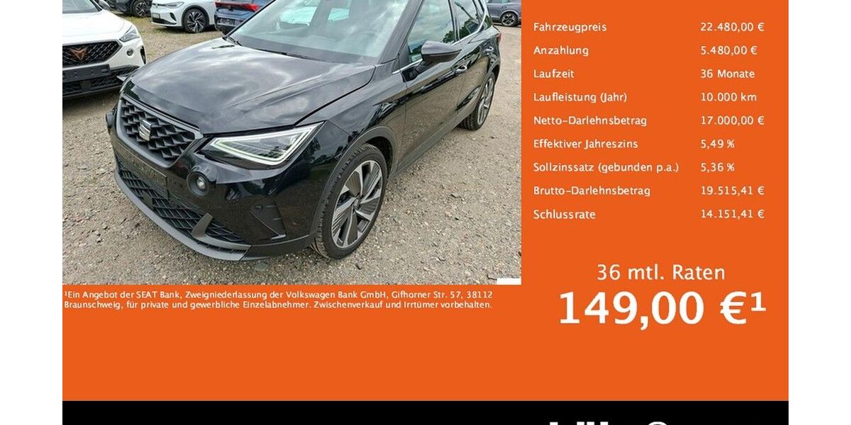 Seat Arona 9.080 km 22.480 &euro; Koblenz 56076