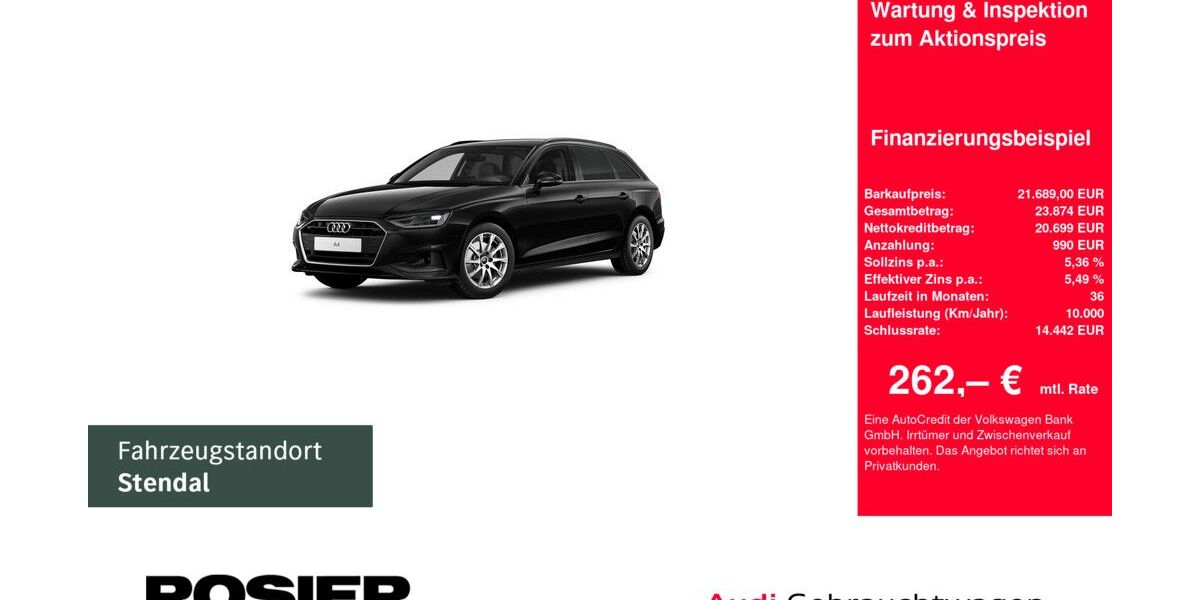 Audi A4 46.022 km 21.689 &euro; Stendal 39576