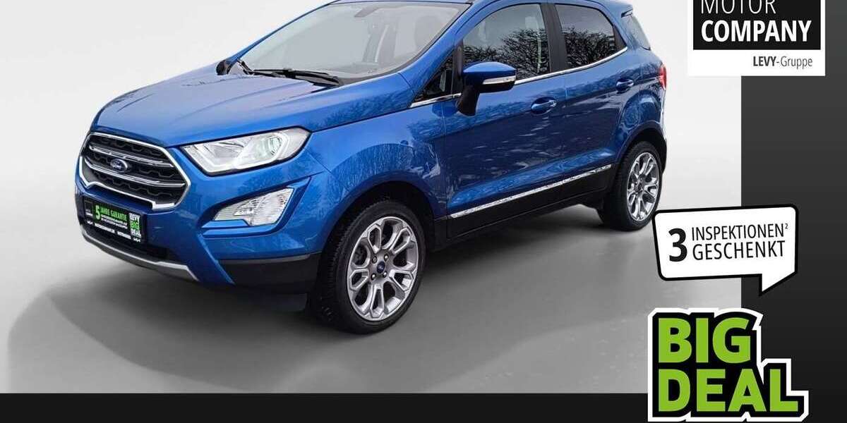 Ford EcoSport 71.990 km 12.480 &euro; Wittenberg Lutherstadt 06886