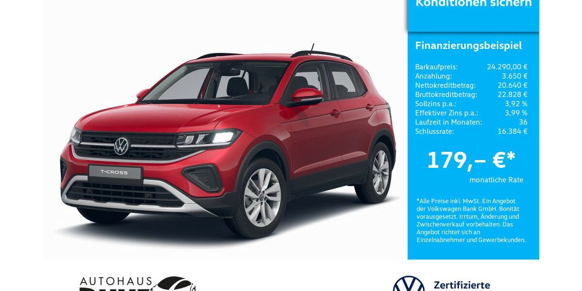 VW T-Cross 6.232 km 24.290 &euro; Dinklage 49413