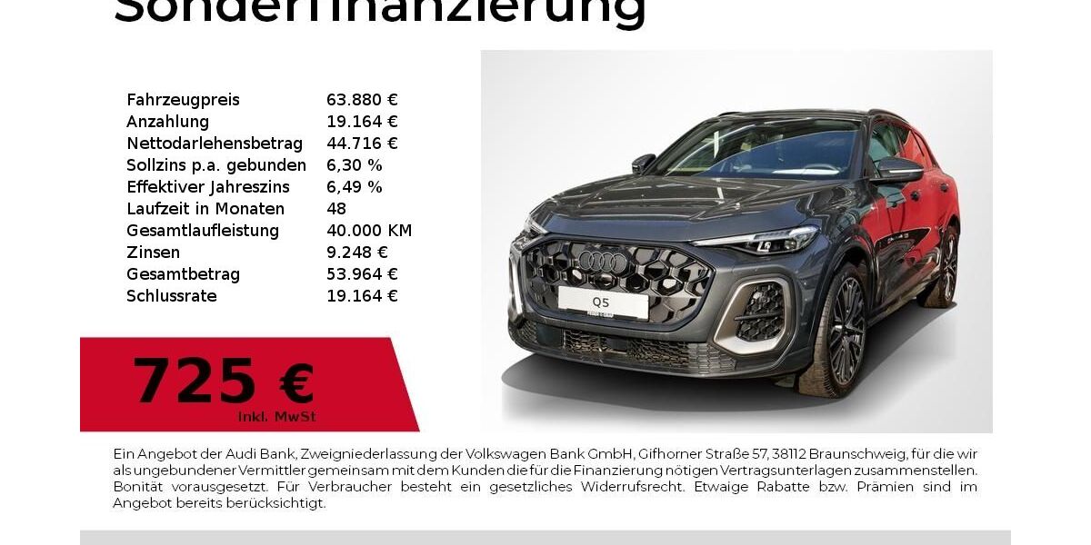 Audi Q5 5.500 km 63.880 &euro; Nürnberg 90411