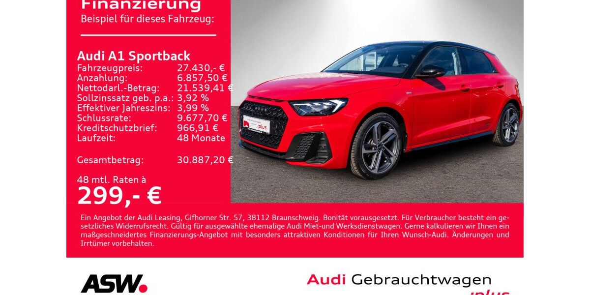 Audi A1 5.600 km 27.430 &euro; Heilbronn 74074