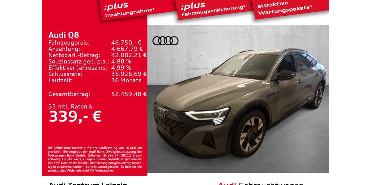 Audi Q8 20.563 km 46.750 &euro; Leipzig 04129