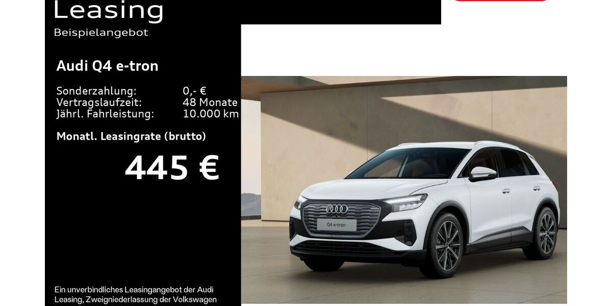 Audi Q4 e-tron 9.490 km 44.690 &euro; Bad Hersfeld 36251