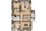 Etagenwohnung Massenbachhausen - 5 Zimmer, 108 m&sup2;, 950&euro; | Angebot:26851709