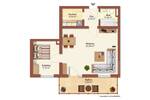 Etagenwohnung Scharbeutz - 2 Zimmer, 46 m&sup2;, 168.000&euro; | Angebot:26733630