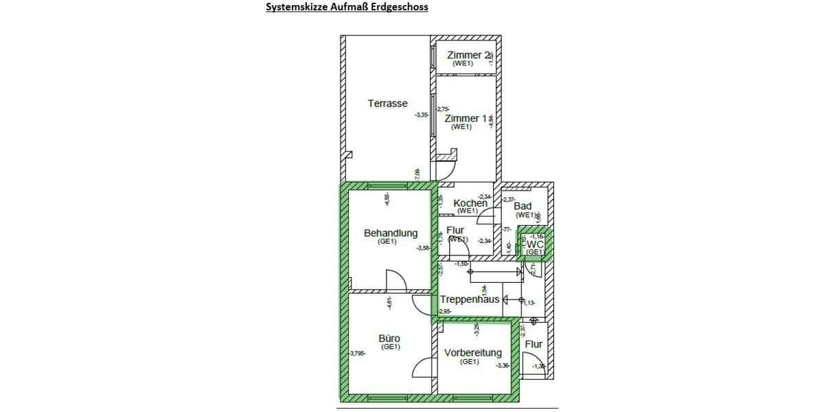 Moderne Büro-Praxisfläche in Top-Lage von Königswinter-Oberpleis - Gewerbeobjekt Königswinter Oberpleis | Angebot:23844998