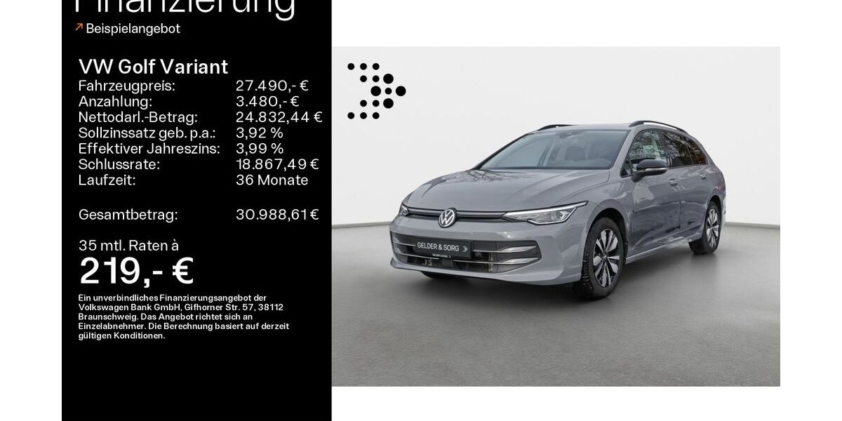 VW Golf 25.600 km 26.990 &euro; Haßfurt 97437