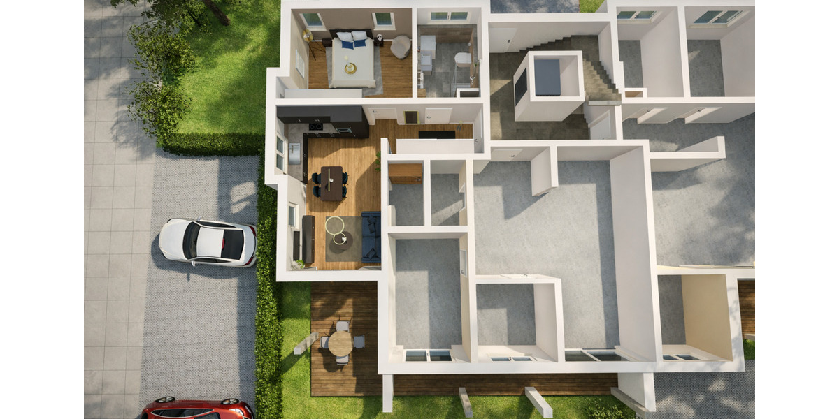 Terrassenwohnung Amberg - 2 Zimmer, 67 m&sup2;, 347.152&euro; | Angebot:25961628