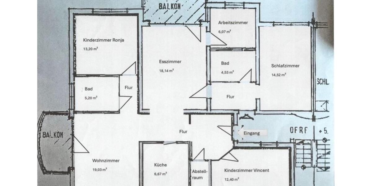 Etagenwohnung Tanna - 5 Zimmer, 124 m&sup2;, 129.800&euro; | Angebot:26847577