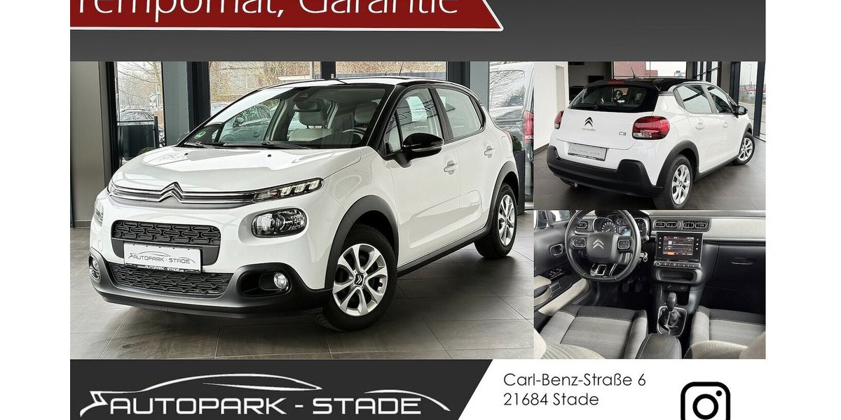 Citroen C3 1.2 Feel Klima Tempomat 99.000 km 7.390 &euro; Stade 21682