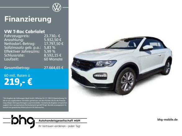 VW T-Roc 37.000 km 22.930 &euro; Kehl 77694