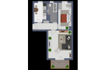 Erdgeschoßwohnung Bad Lauchstädt - 2 Zimmer, 43 m&sup2;, 279&euro; | Angebot:26252572