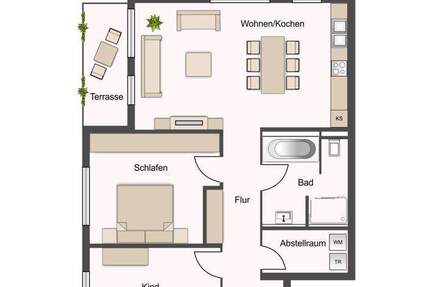 Wohnung Tostedt Todtglüsingen - 3 Zimmer, 80 m&sup2;, 352.000&euro; | Angebot:24791459