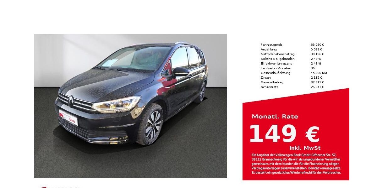 VW Touran 19.900 km 34.880 &euro; Bad Oldesloe 23843