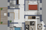 Etagenwohnung Neukirchen Kraksdorf - 3 Zimmer, 62 m&sup2;, 249.000&euro; | Angebot:26751718