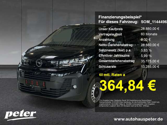 Opel Vivaro 8.000 km 28.880 € Erfurt 99086