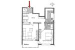 Etagenwohnung Rielasingen-Worblingen Rielasingen - 2 Zimmer, 77 m&sup2;, 269.000&euro; | Angebot:25718840