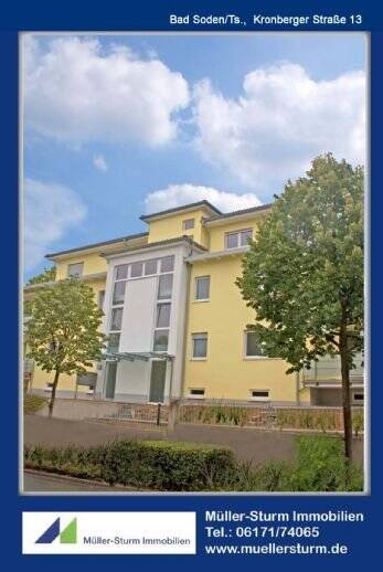 BAD SODENTS: Luxus 4-ZW im EG mit großer Terrasse ! 4 zimmer