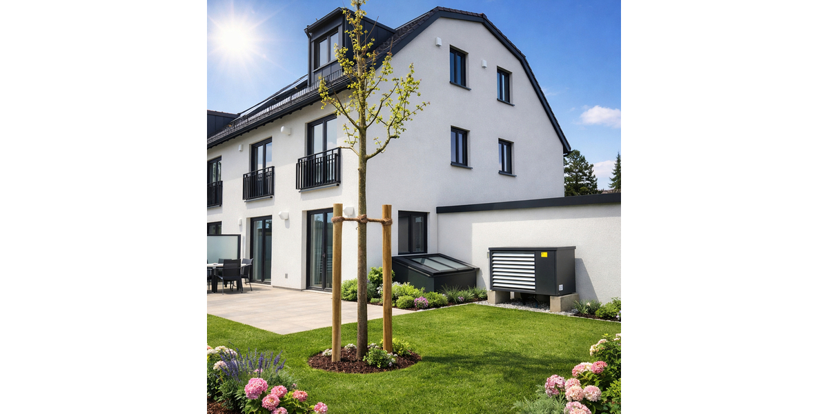 Neubau einer geräumigen Doppelhaushälfte in Oberschleißheim - Doppelhaushälfte Oberschleißheim | Angebot:24830288