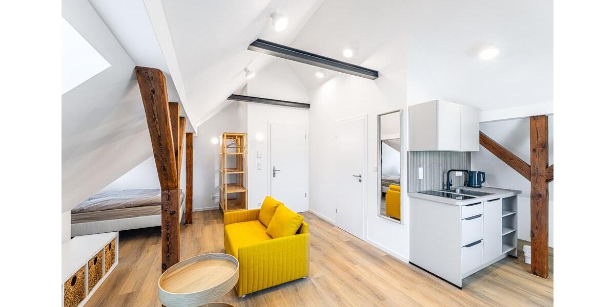 Dachgeschoßwohnung Nürnberg Erlenstegen - 1 Zimmer, 33 m&sup2;, 740&euro; | Angebot:25430737