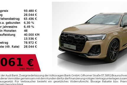 Audi Q7 4.500 km 93.480 &euro; Nürnberg 90411