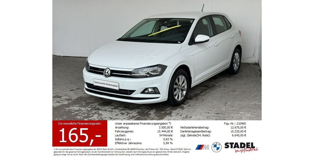 VW Polo 56.287 km 13.888 &euro; Heilbronn 74074