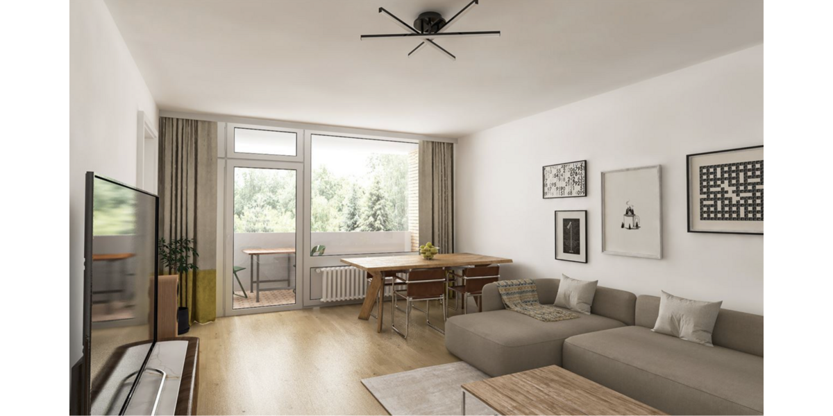 Etagenwohnung Mönchengladbach - 2 Zimmer, 47 m&sup2;, 87.900&euro; | Angebot:27347480