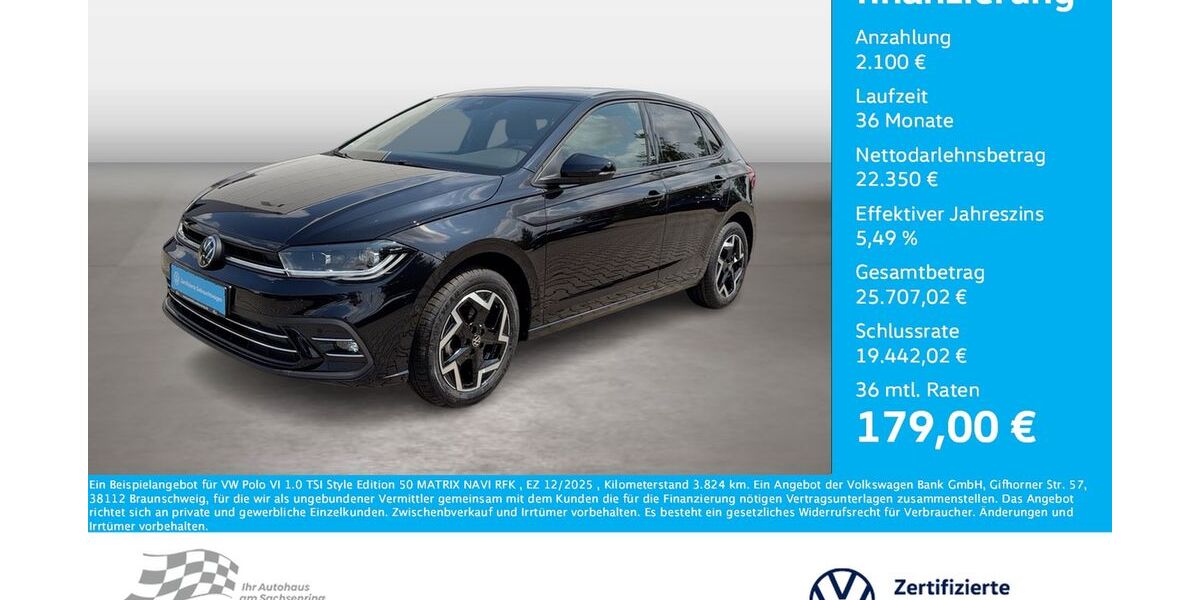 VW Polo 3.824 km 24.450 &euro; Bernsdorf 09337