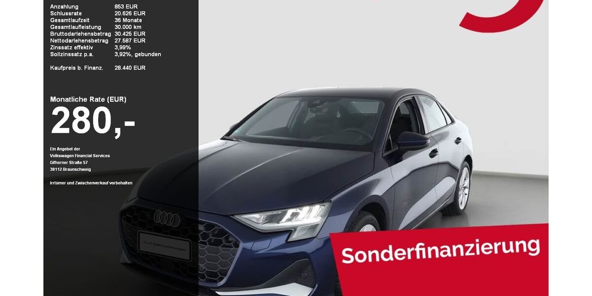 Audi A3 21.300 km 28.440 &euro; Wackersdorf 92442