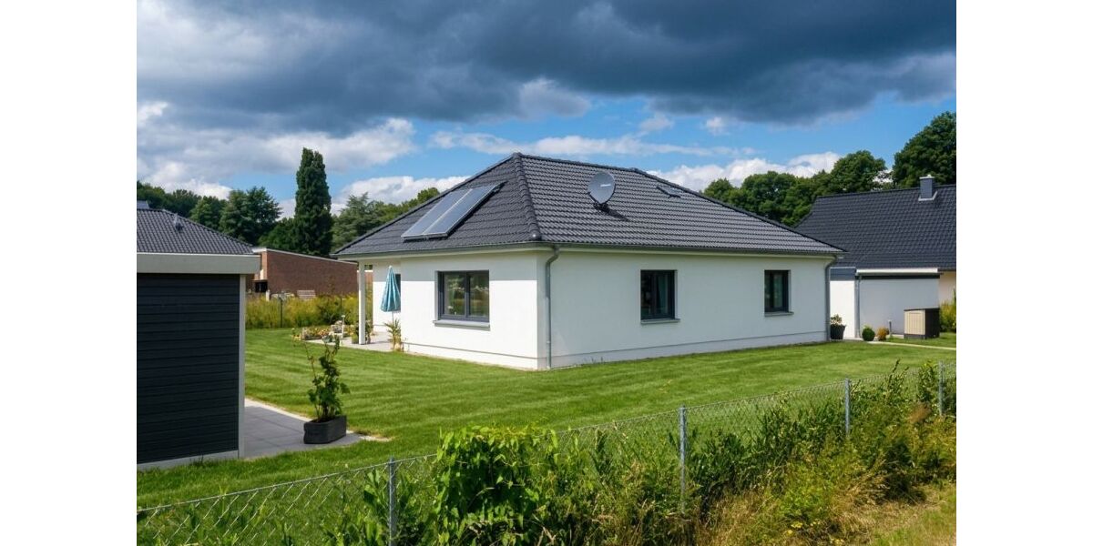 Provisionsfrei* Freistehendes Einfamilienhaus mit Doppelgarage (Bungalow Bj. 2012) in Bad Bevensen - Bungalow Bad Bevensen Medingen | Angebot:26233159