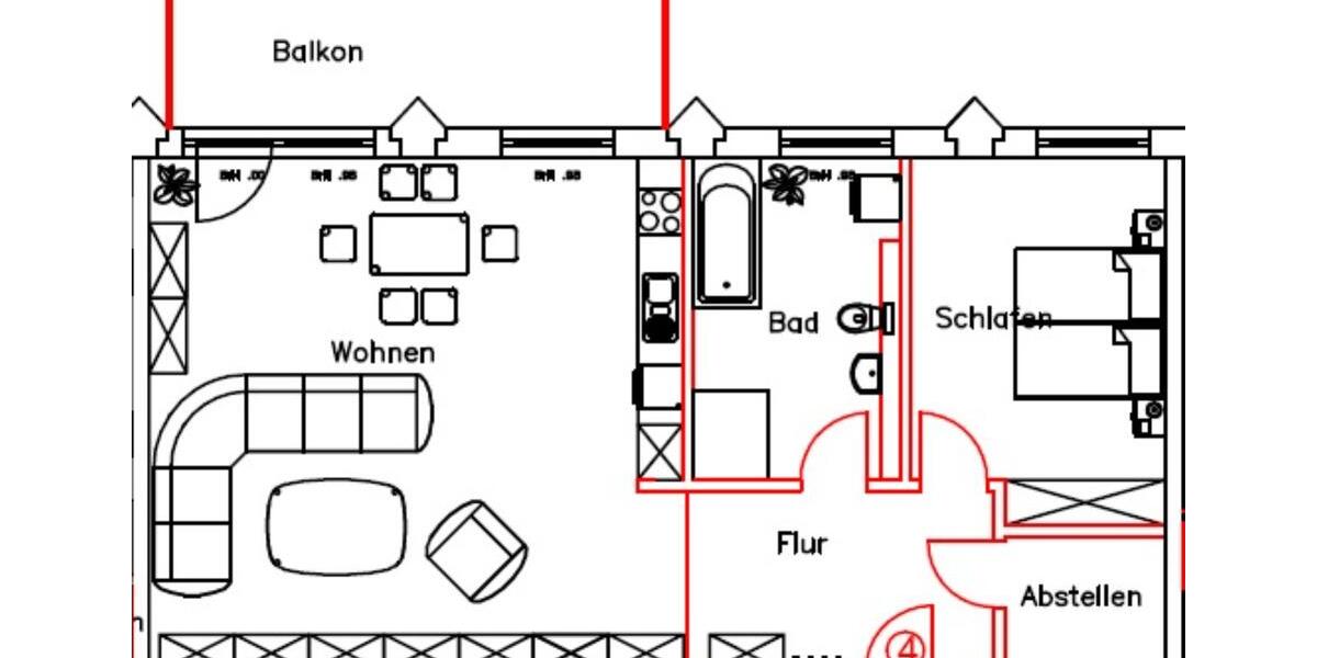 Loft - Studio - Atelier Zwönitz - 2 Zimmer, 95 m&sup2;, 805&euro; | Angebot:22695467