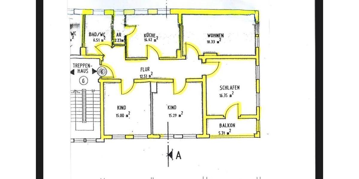 Etagenwohnung Meiningen - 4 Zimmer, 101 m&sup2;, 170.000&euro; | Angebot:26533372