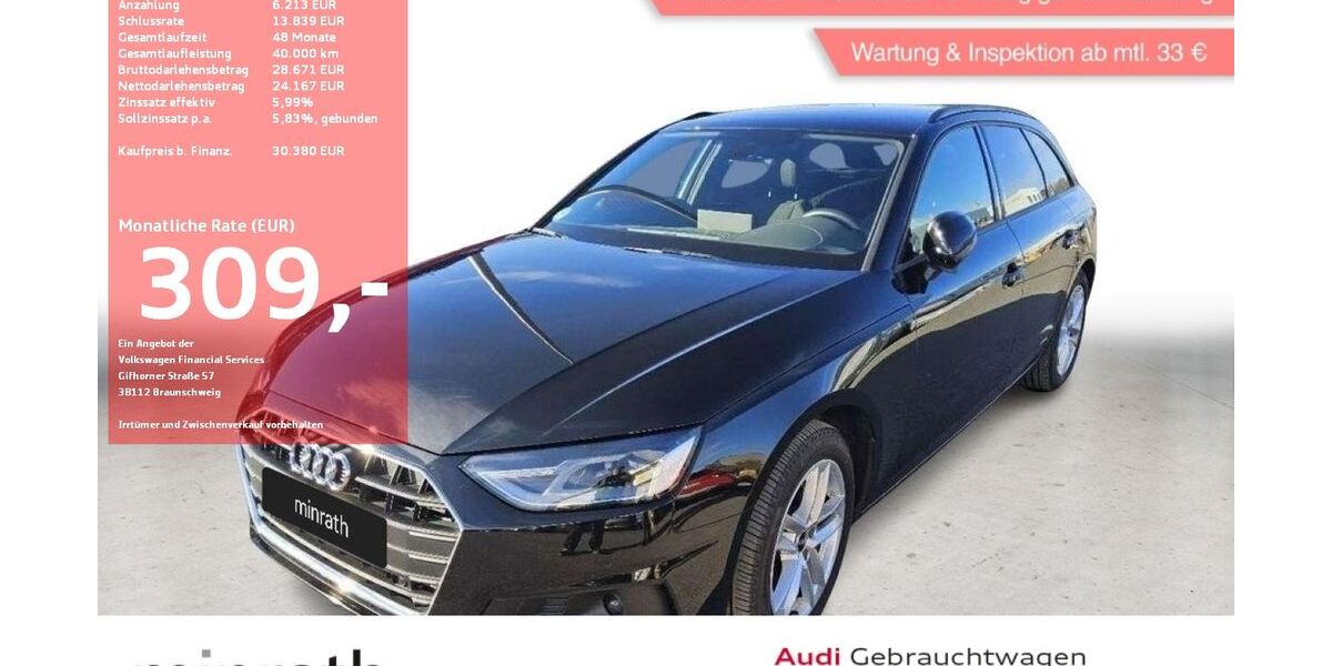 Audi A4 33.154 km 29.630 &euro; Moers-Hülsdonk 47441