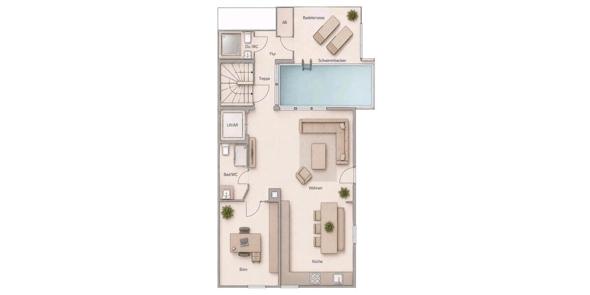 Maisonettenwohnung Traunstein - 5 Zimmer, 153 m&sup2;, 649.000&euro; | Angebot:26984122